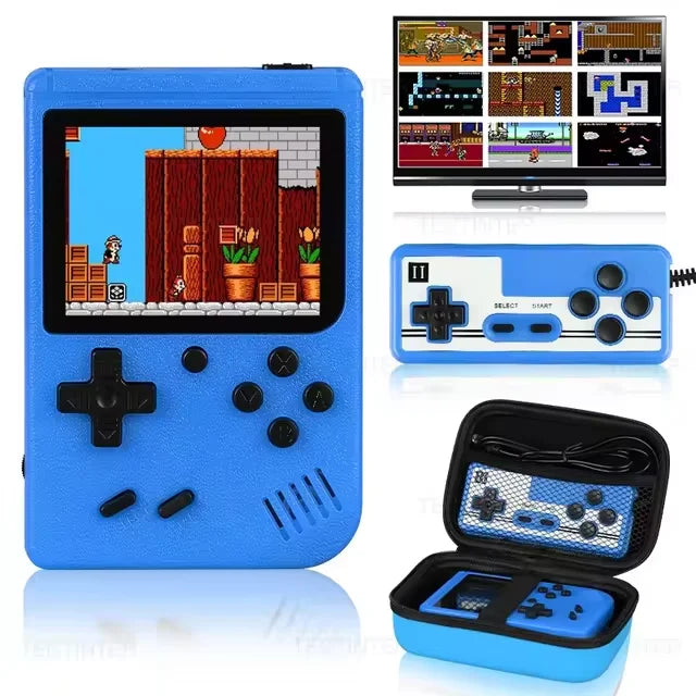 3.0 Inch Retro Portable Mini Handheld Game Player 8 Bit Video Game Console Built-in 500 Games Gameboy For Kid Gift