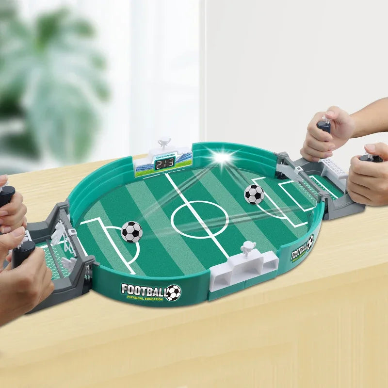 Mini Foosball Games, Tabletop Football Soccer Pinball for Indoor Game Room Games, Foosball Desktop Sports Board Games Mini Adult