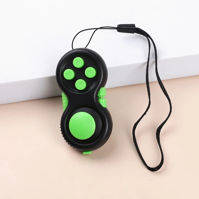 8/1pcs Fidget Pad Game Controller Toy Kids Adult Birthday Party Favors Goodie Pinata Filler Anxiety Stress Relief Christmas Gift