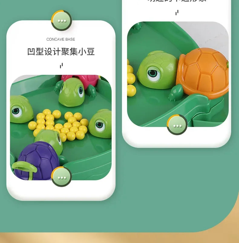Kids Desktop Competitive Games Turtles Eat Beans safe Parent-child Interaction Entertainment Game Educational Relieve Stress Toy