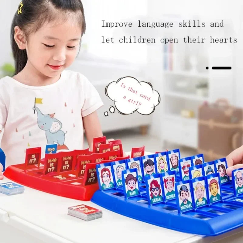 Head Game with Logical Thinking Puzzle Children's Parent-Child Guess Who I Am Board Game Board Game