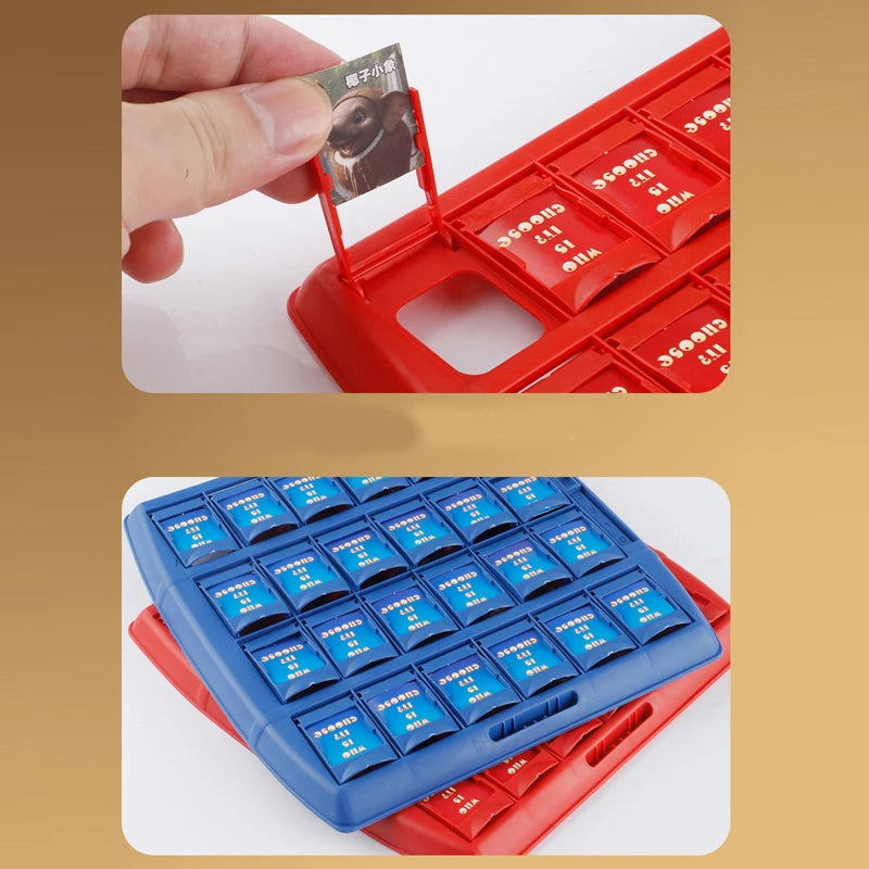 Italian Brainrot Guess Who I Am Game Tungtungtung Sahur Tralarero Tralala AI Abstract Puzzle Board Game Parent-child Interactive