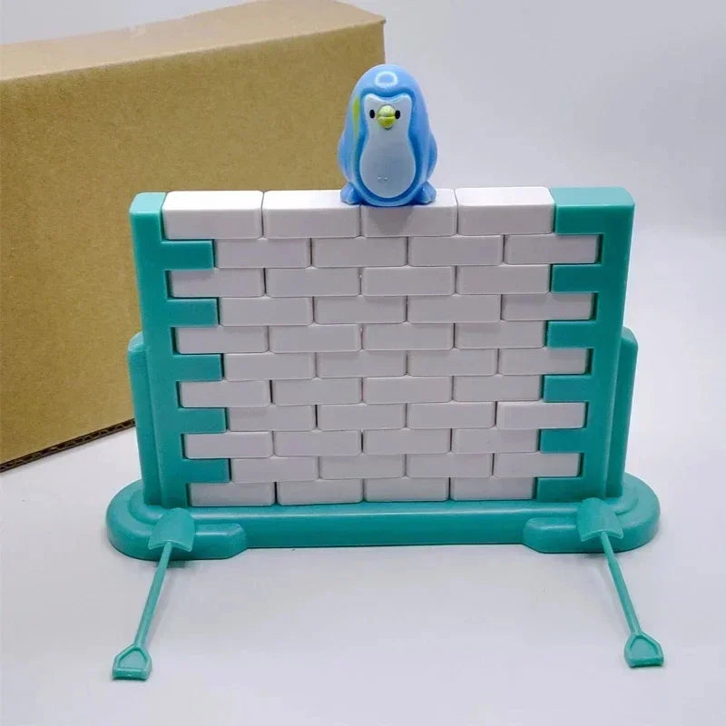 Mini fun for kids, penguin ice breaker trap, toys game, family part, interactive balance blocks for parents and children, gifts
