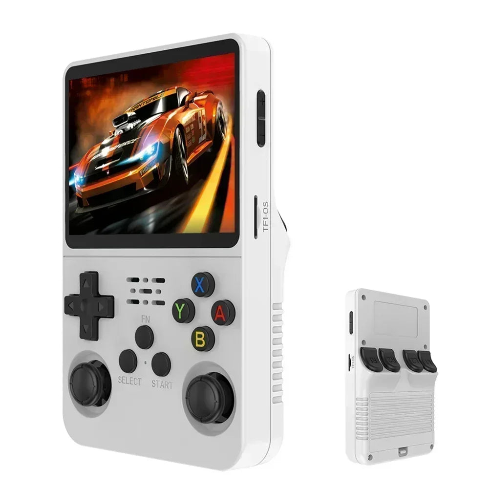 R36S new retro game console 3.5-inch Linux open-source system portable handheld game console with 128GB large memory