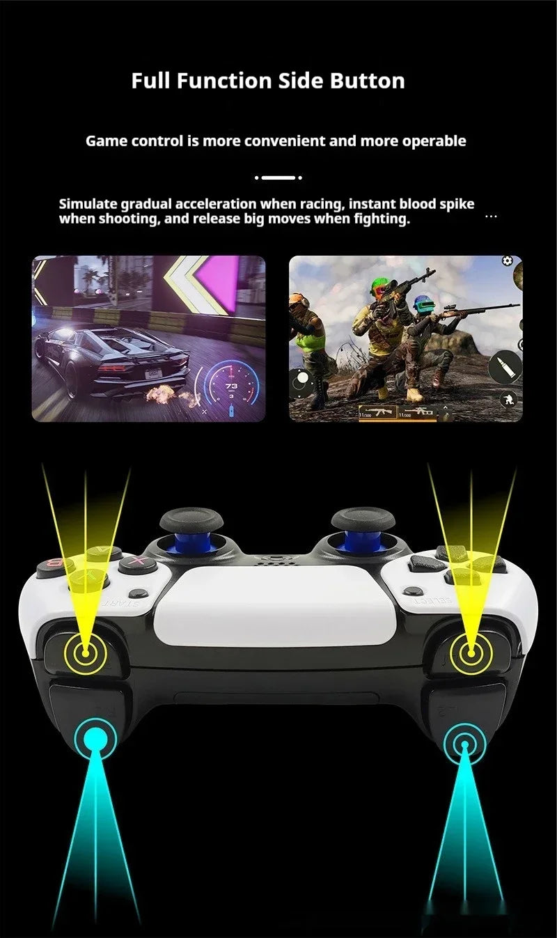 M15 Retro Video Game Console Dual Wireless Gamepad Controller Game Stick 64G 4K 20000 Classical Games Retro Game HD Output