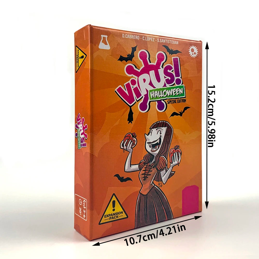 In Spanish Version In English French Virus Card Game The Contagiously Virus Card Version Party Game Family Interactive Game