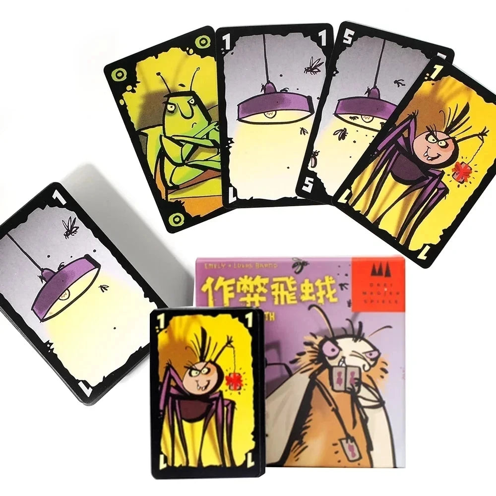 Mogel Motte Polilla Tramposa Card Game Devir-game moth cheate （ES）Cheating Moth Leisure Gathering Board Game Cards Poker
