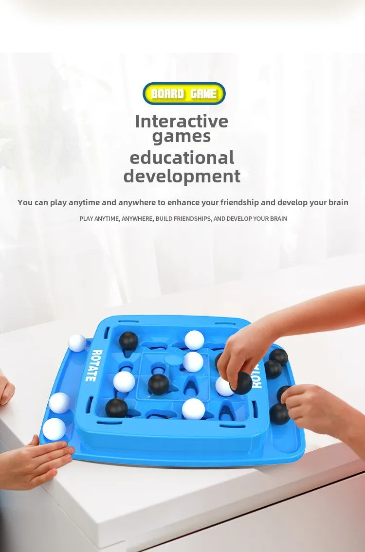 4 in A Row Game Educational Orbit Logic Board Game for Kids Family Party Table Top Strategy Board Game Night 2024 new