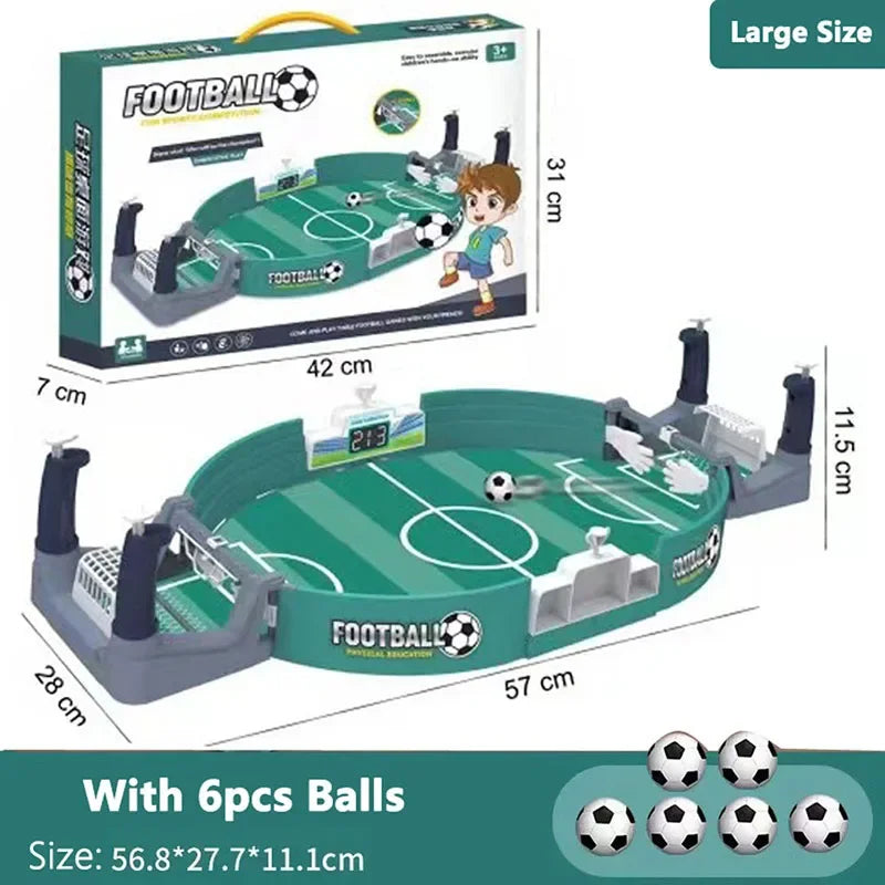 Mini Desktop Table Football Game Board - Family Party Games Match Kids Interactive Toy Educational Intellectual Toy Indoor Games