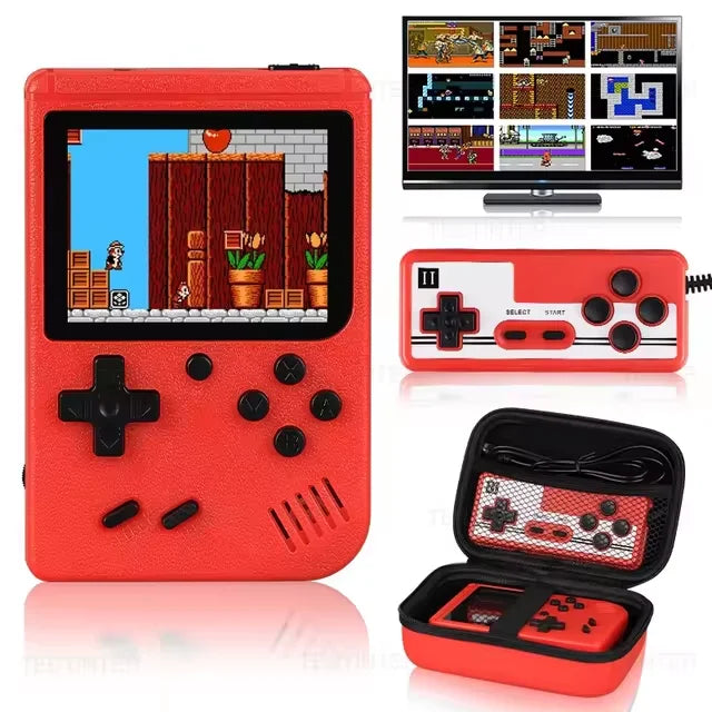 3.0 Inch Retro Portable Mini Handheld Game Player 8 Bit Video Game Console Built-in 500 Games Gameboy For Kid Gift