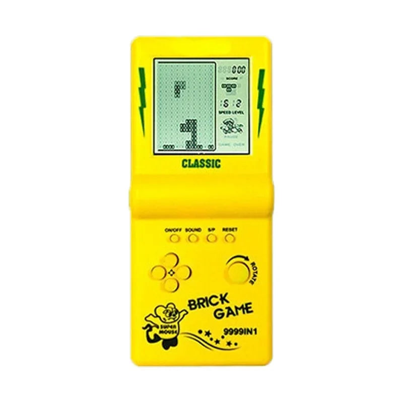 New Portable Classic Game Console BRICK GAME Handheld Players Nostalgic Educational Toys Pocket Elderly Childhood Boy Gift