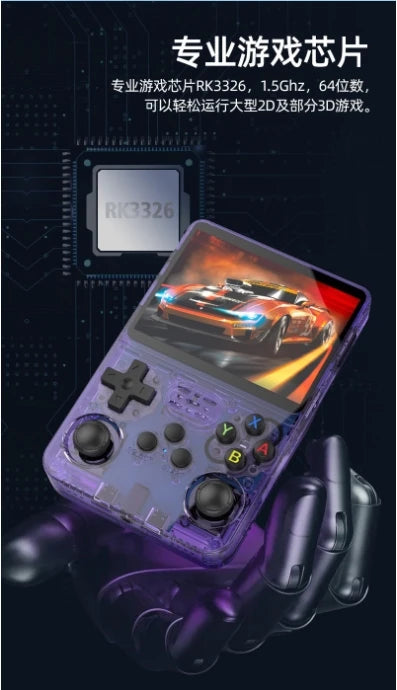 R36S Retro Handheld Video Game Console Linux System 3.5inch Ips Screen Portable Pocket Video Player 64Gb game