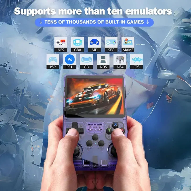 Single Card R36S Retro Handheld Video Game Console Consolas Classic Open Source Linux System Games Players 3.5Inch IPS Screen