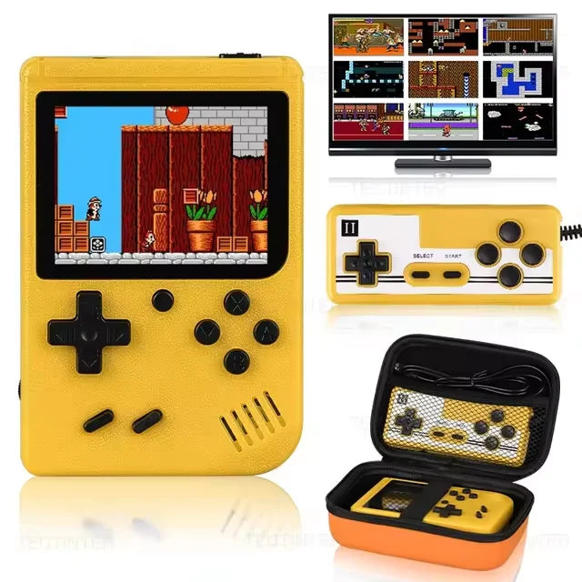 3.0 Inch Retro Portable Mini Handheld Game Player 8 Bit Video Game Console Built-in 500 Games Gameboy For Kid Gift