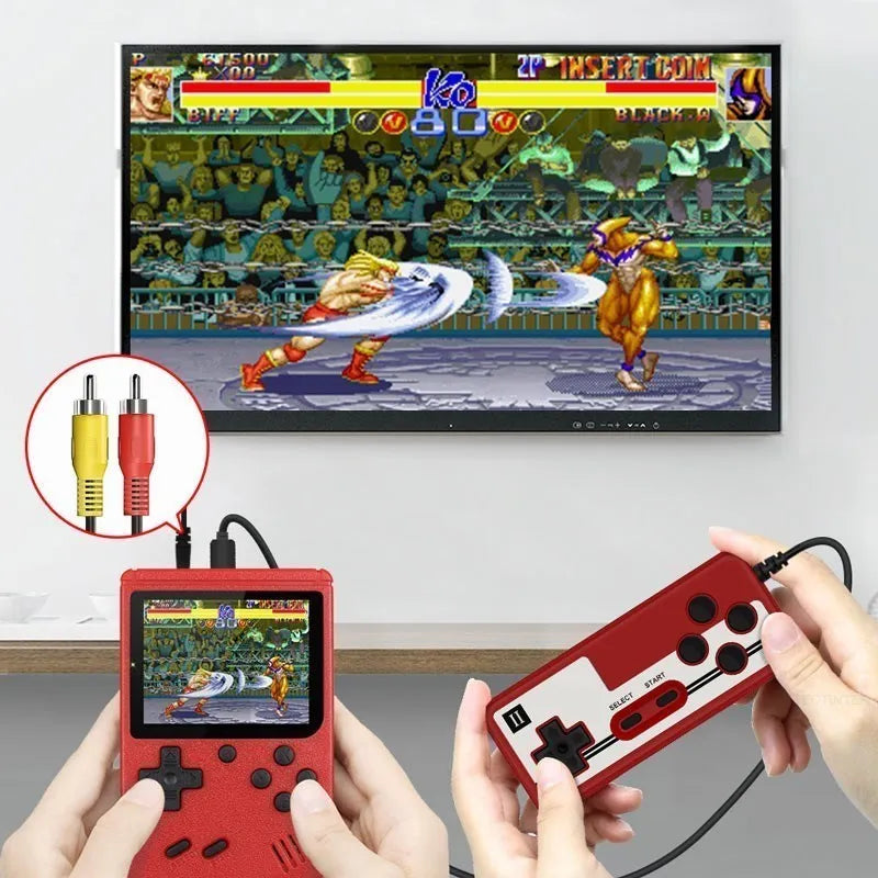 3.0 Inch Retro Portable Mini Handheld Game Player 8 Bit Video Game Console Built-in 500 Games Gameboy For Kid Gift