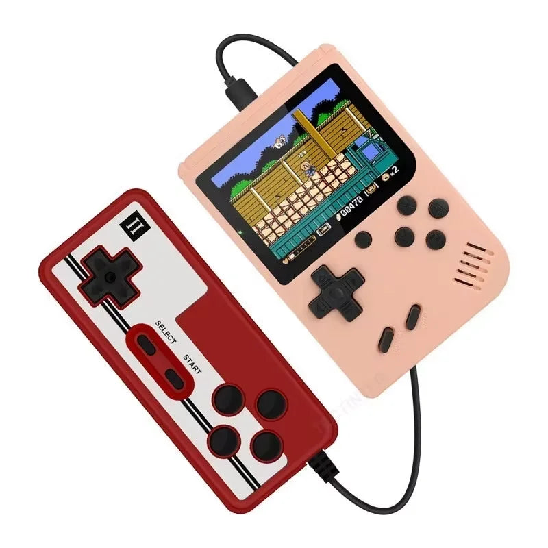 3.0 Inch Retro Portable Mini Handheld Game Player 8 Bit Video Game Console Built-in 500 Games Gameboy For Kid Gift