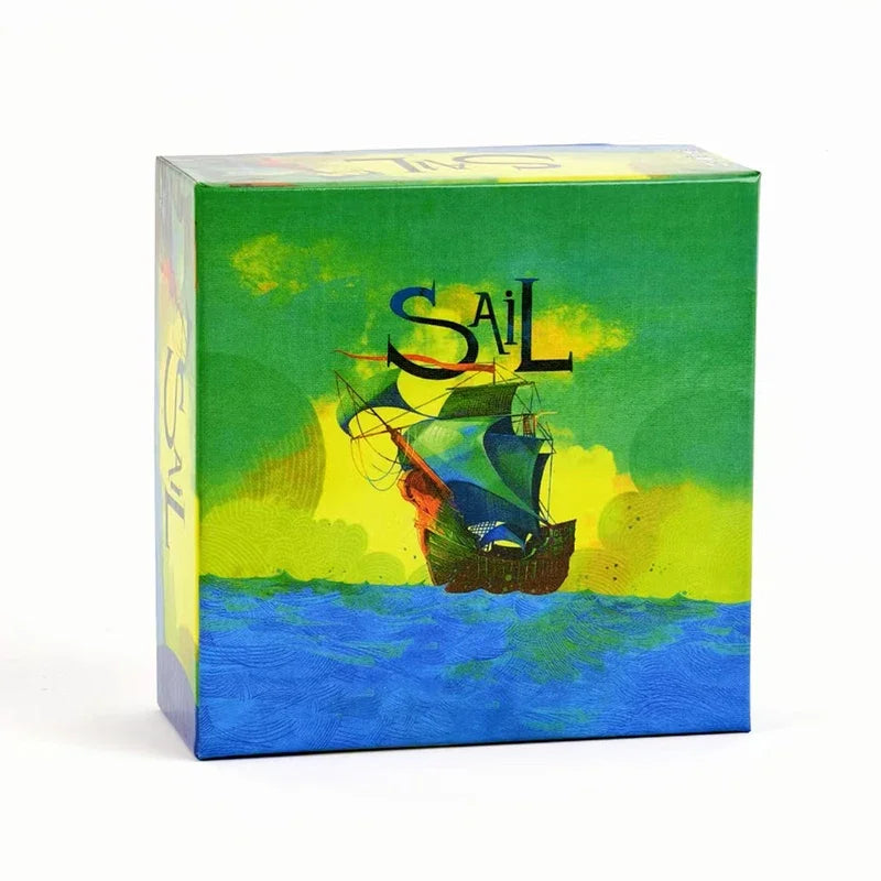 SAIL Board Game English Version with German Style Cards Two Player Cooperation Party Night Game Set