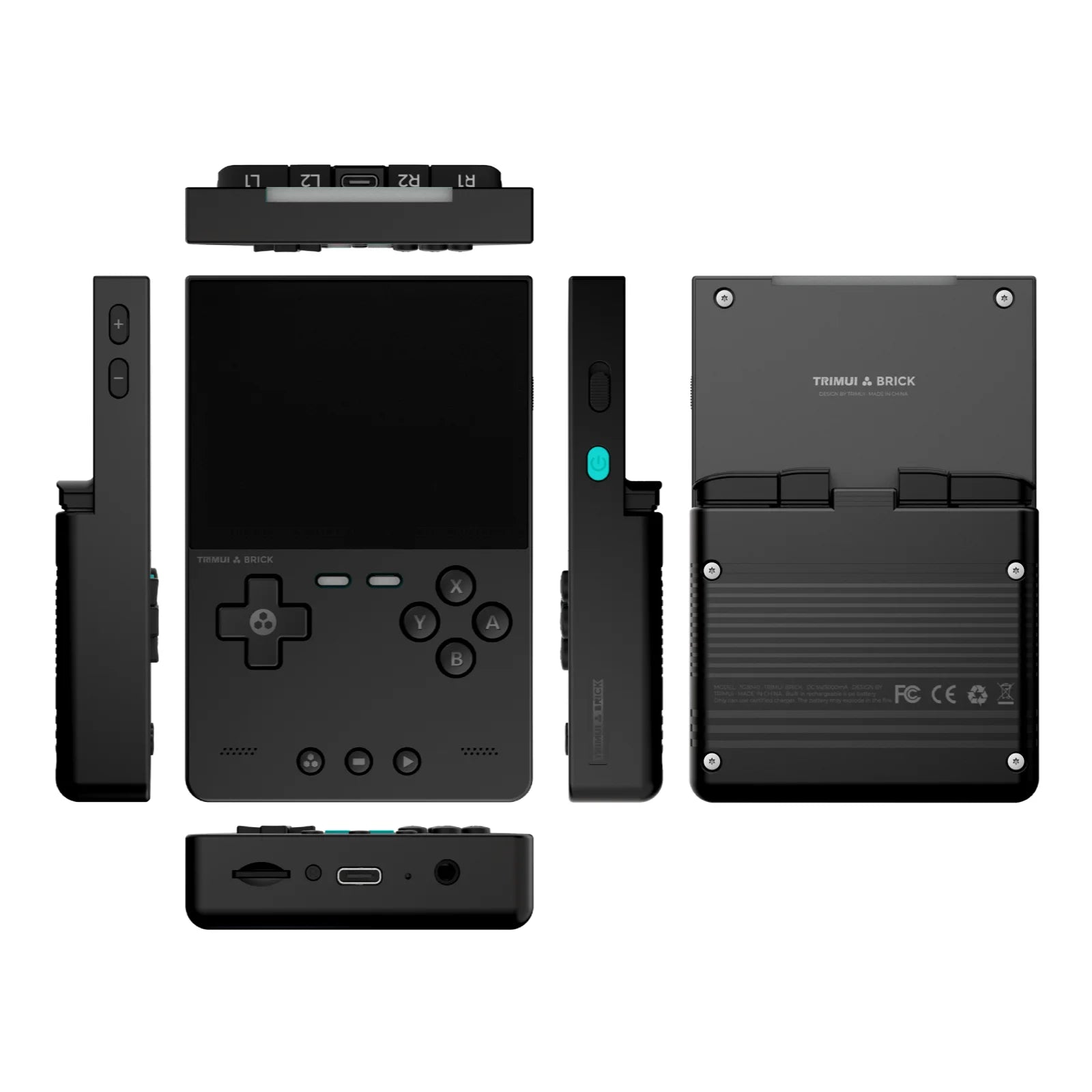 TRIMUI BRICK Handheld Game Console 3.2'' IPS Screen Linux System Portable Game Console 400PPI IPS Screen 3000mAh Game Player