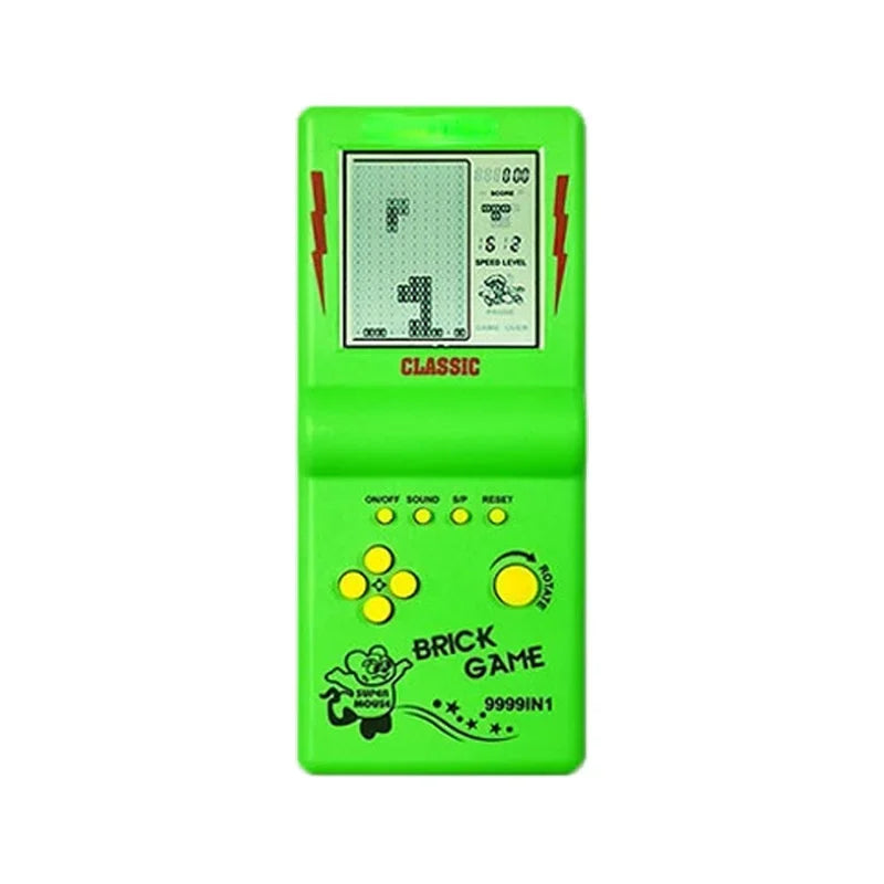 New Portable Classic Game Console BRICK GAME Handheld Players Nostalgic Educational Toys Pocket Elderly Childhood Boy Gift
