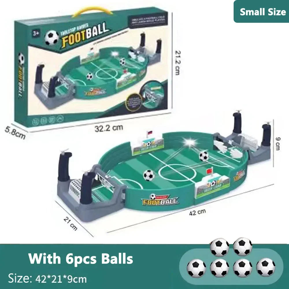 Mini Desktop Table Football Game Board - Family Party Games Match Kids Interactive Toy Educational Intellectual Toy Indoor Games