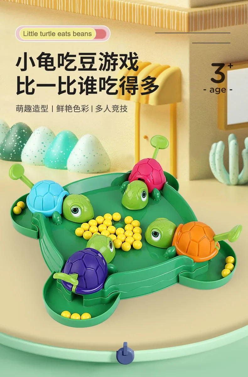 Kids Desktop Competitive Games Turtles Eat Beans safe Parent-child Interaction Entertainment Game Educational Relieve Stress Toy