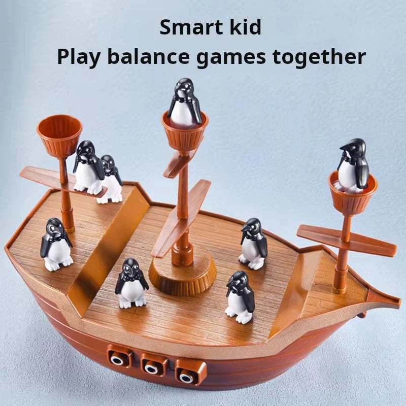 Iceberg Stacked Penguin Balanced toys Board Game Puzzle Toys Early Education Gathering party game props birthday gift for kids