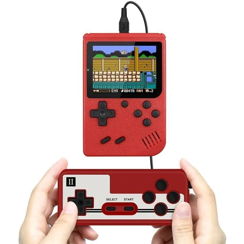 3.0 Inch Retro Portable Mini Handheld Game Player 8 Bit Video Game Console Built-in 500 Games Gameboy For Kid Gift