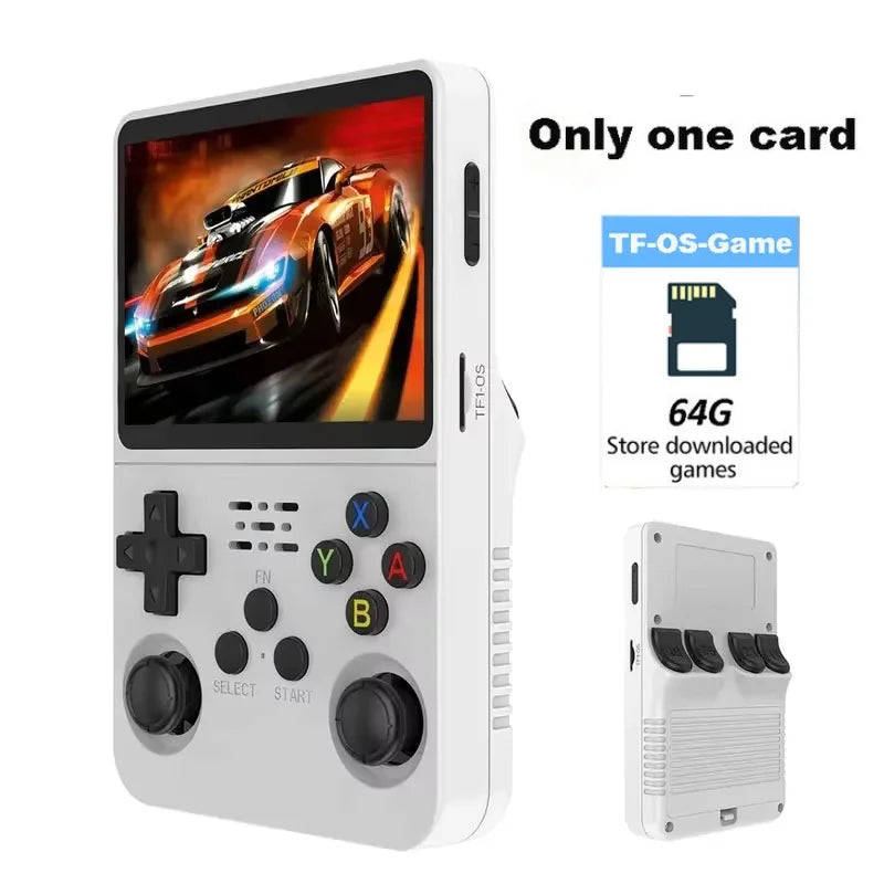 Single Card R36S Retro Handheld Video Game Console Consolas Classic Open Source Linux System Games Players 3.5Inch IPS Screen