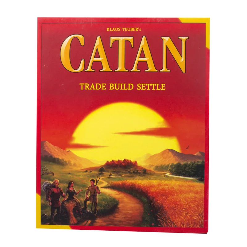 English version of the Catan board game CATAN Catan games puzzle casual toys game cards