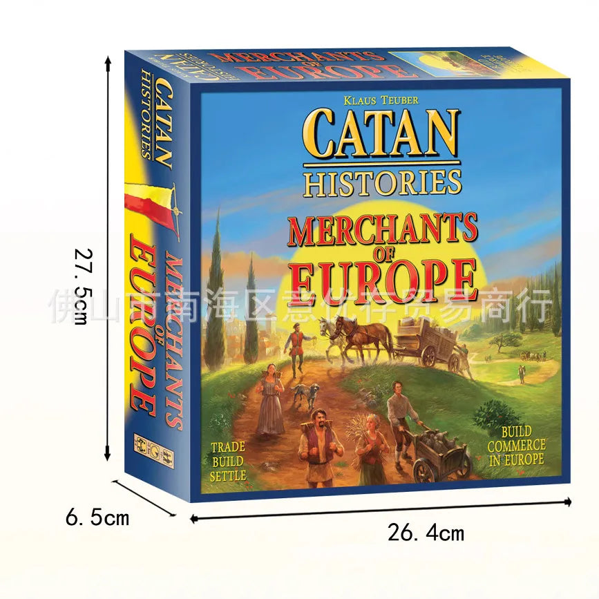 English version of the Catan board game CATAN Catan games puzzle casual toys game cards