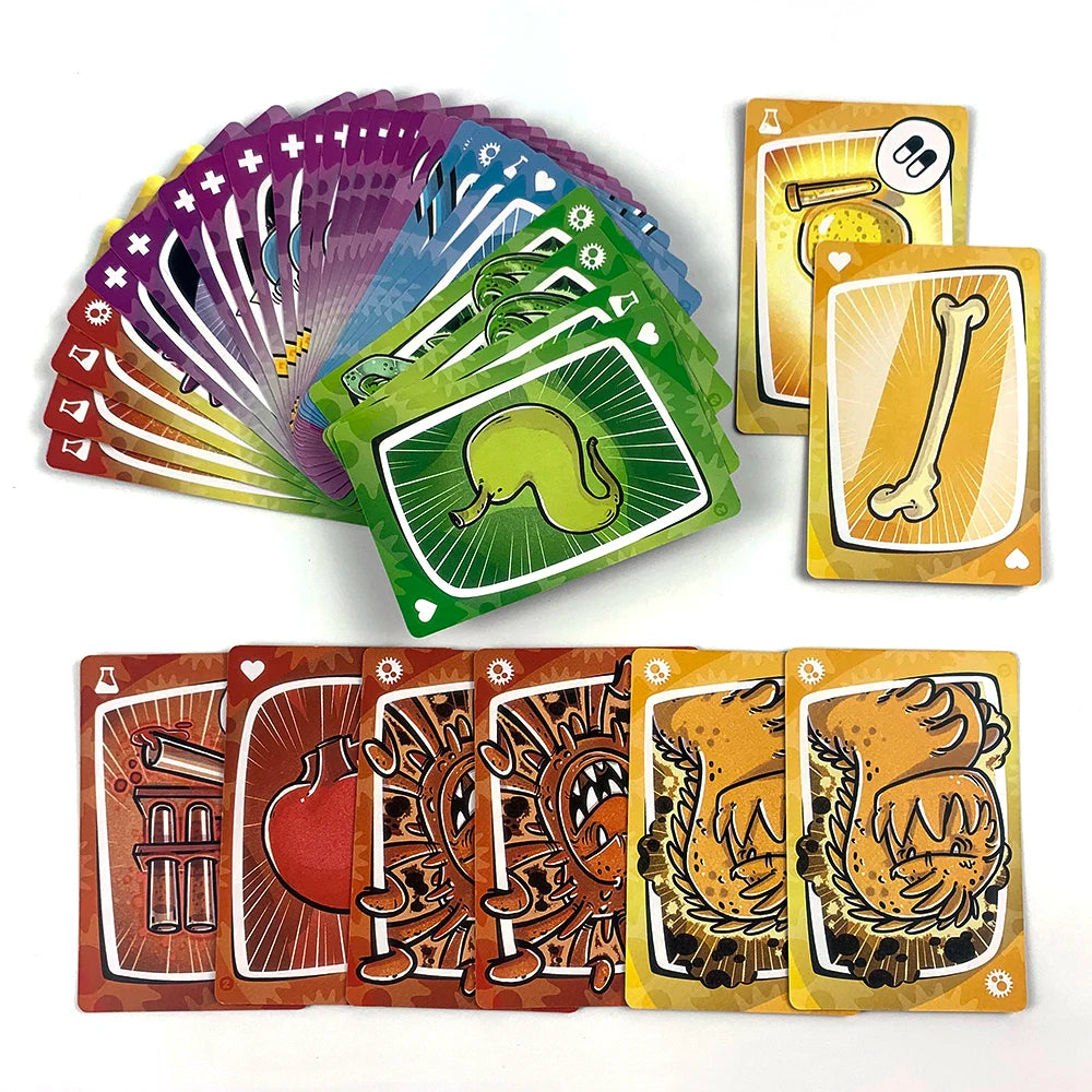 In Spanish Version In English French Virus Card Game The Contagiously Virus Card Version Party Game Family Interactive Game