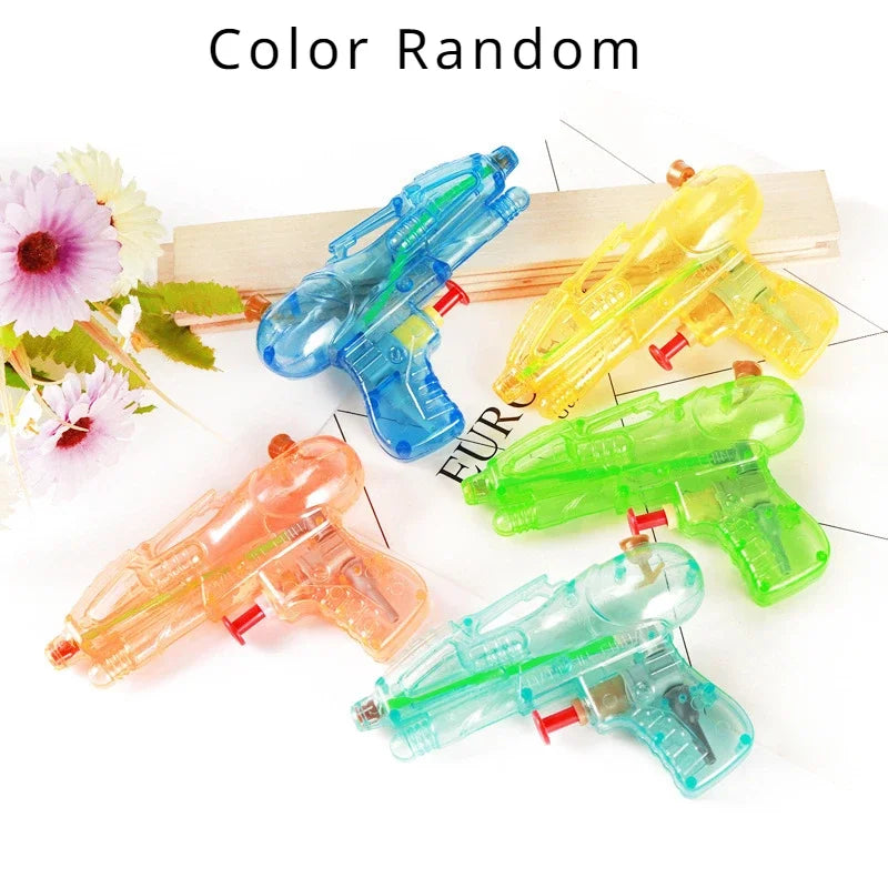 10/5Pcs Mini Water Guns Children Birthday Toys Outdoor Game Hawaii Beach Toy Pool Party Favors Christmas Gift Pinata Fillers