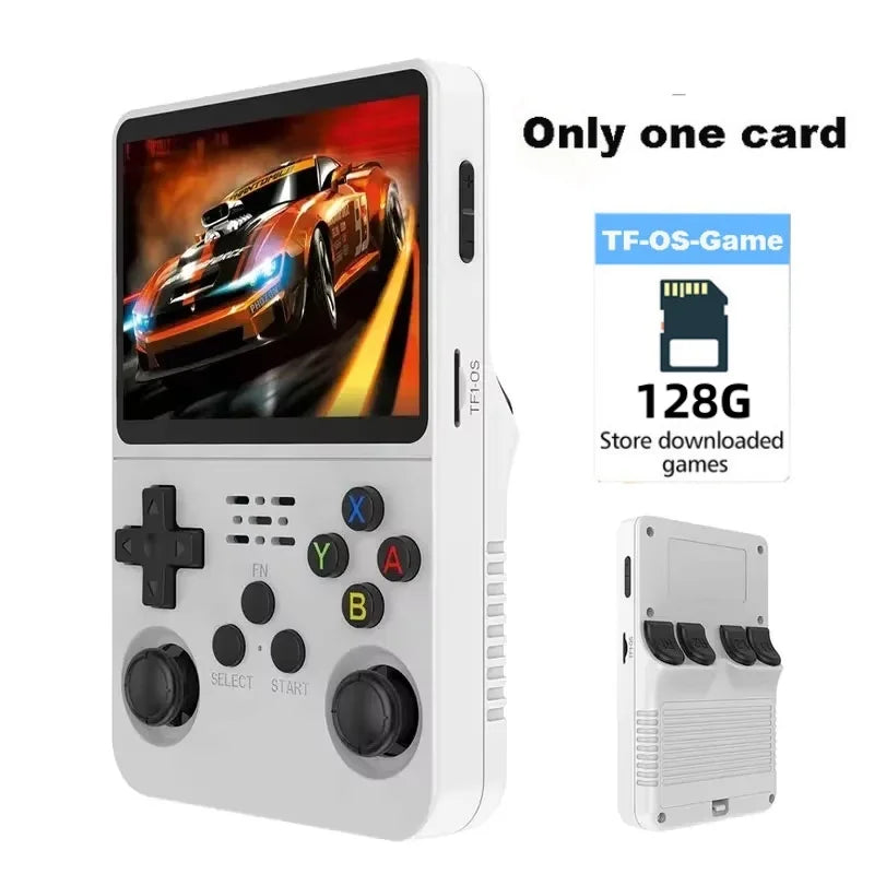 Single Card R36S Retro Handheld Video Game Console Consolas Classic Open Source Linux System Games Players 3.5Inch IPS Screen