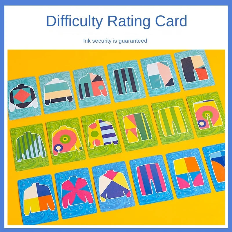 Tailor Master Battle Game Kids Toys Color Shape Matching Logical Thinking Board Games Interactive Montessori Educational Toys