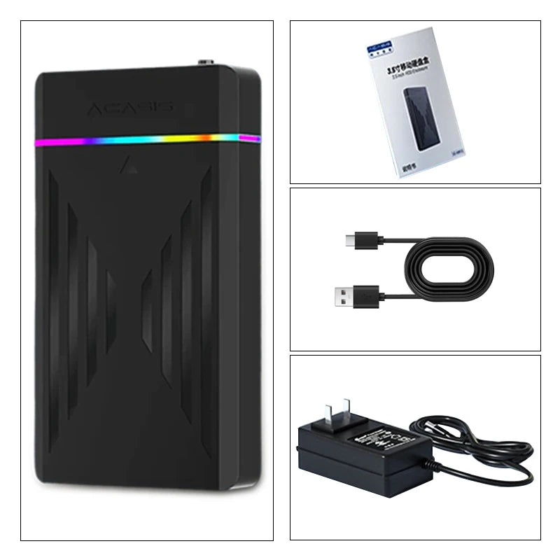 PEAPRIT 12TB Gaming HDD with Hyperspin Launchbox Retrobat Playnite 10K+ Retro Video Games Console for PS3/PS2/PS/Wii/WIIU/SWITCH