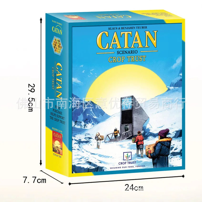 English version of the Catan board game CATAN Catan games puzzle casual toys game cards