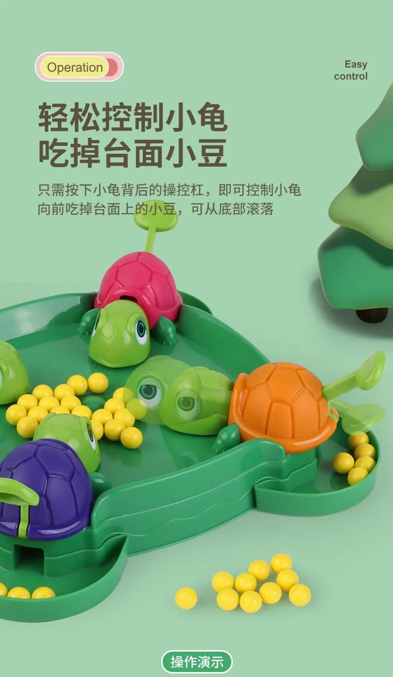 Kids Desktop Competitive Games Turtles Eat Beans safe Parent-child Interaction Entertainment Game Educational Relieve Stress Toy
