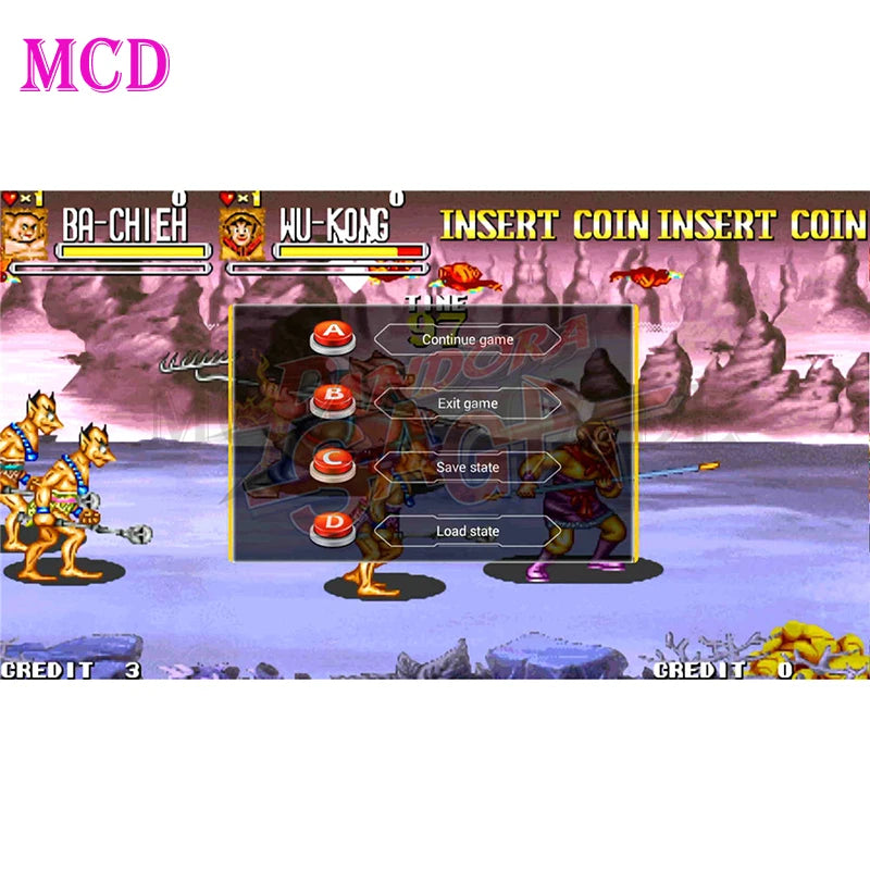 Retro Arcade 3D Pandora's Box EX WIFI8000 10888 in 1 Save Function Multiplayer Support Add Game 4 Players for Gaming Cabinet