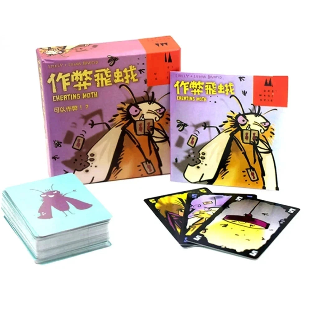 Mogel Motte Polilla Tramposa Card Game Devir-game moth cheate （ES）Cheating Moth Leisure Gathering Board Game Cards Poker