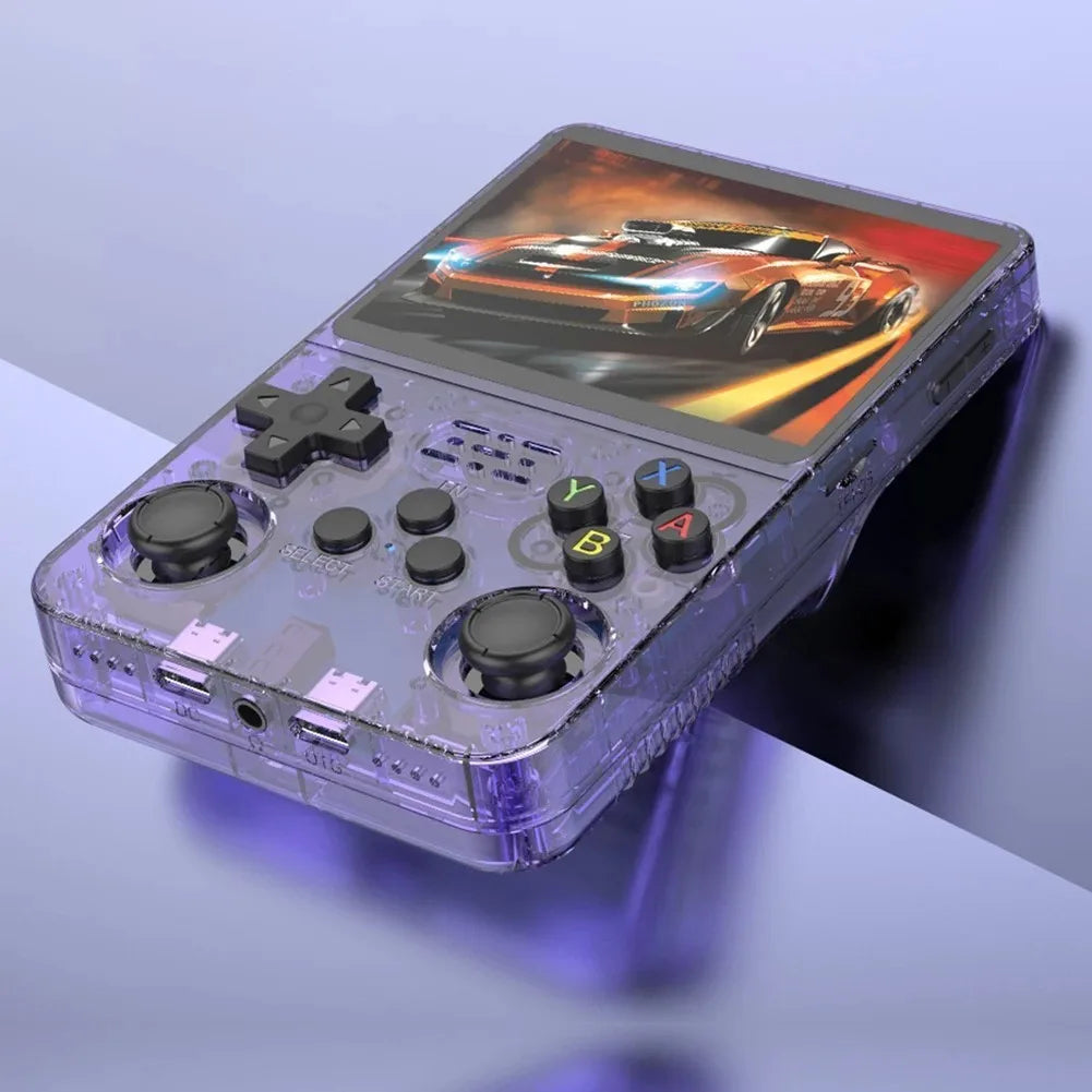Open Source R36S Retro Handheld Video Game Console Linux System 3.5Inch IPS Screen Mini Portable Pocket Video Player 128G Games