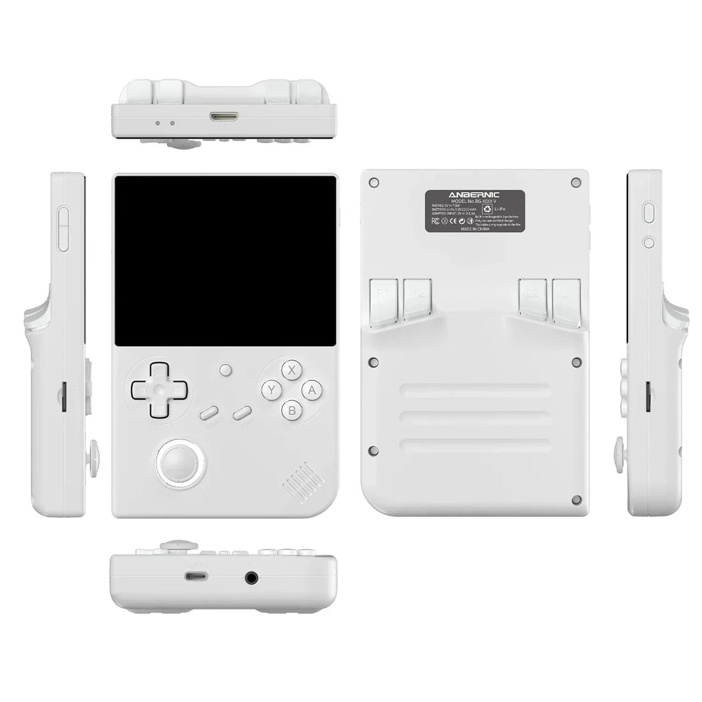 ANBERNIC RG40XXV Handheld Game Console 4'' IPS Screen Video Output Joystick RGB lighting Effect Streaming RG 40XXV E-book Player