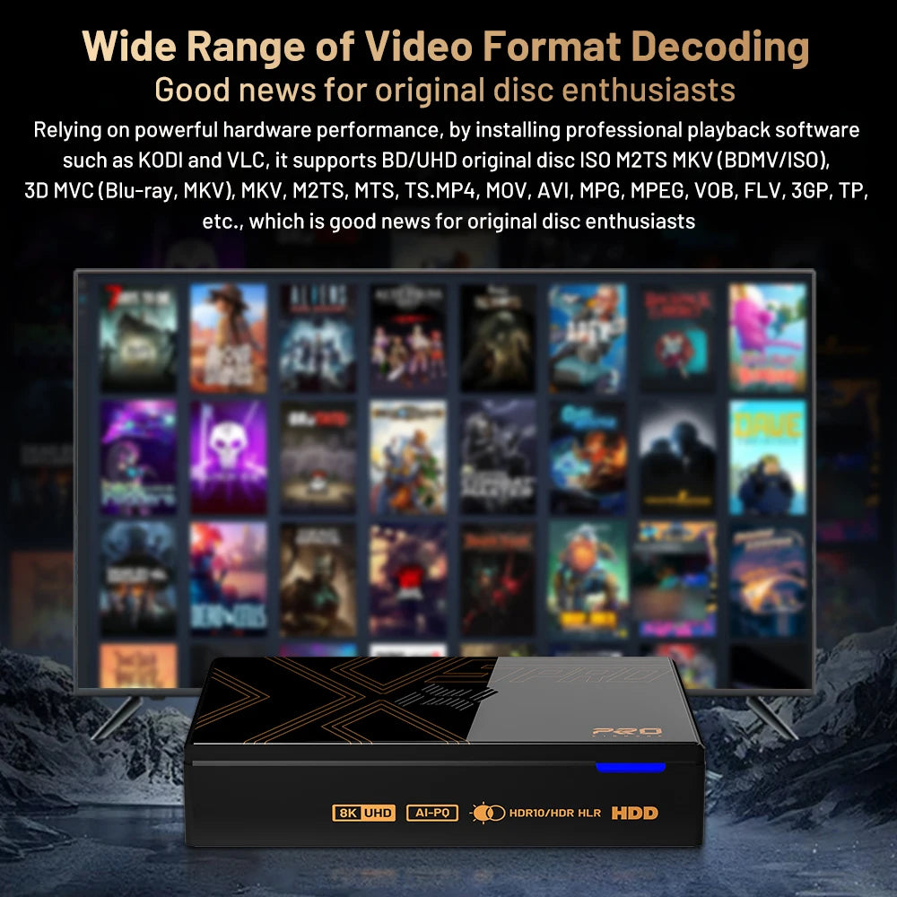Kinhank Super Console X5 PRO Retro Video Game Consoles Plug and Play 4T with 16000 Games for PS2/WII/SS/DC/N64 Android 12 TV Box