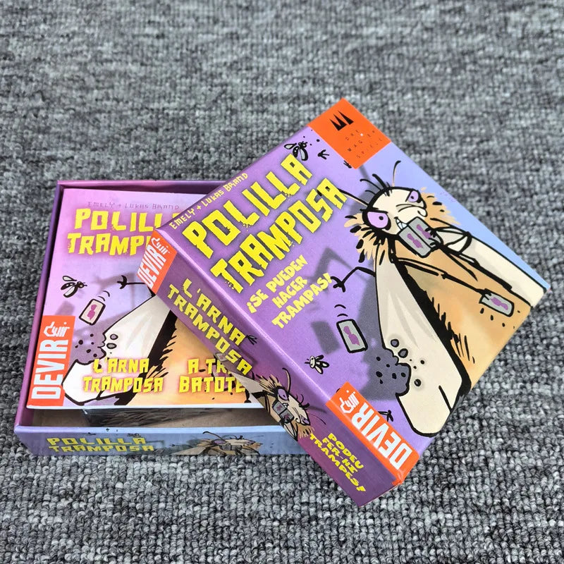 Mogel Motte Polilla Tramposa Card Game Devir-game moth cheate /Royal Xiaoqiang Cheating Moth
