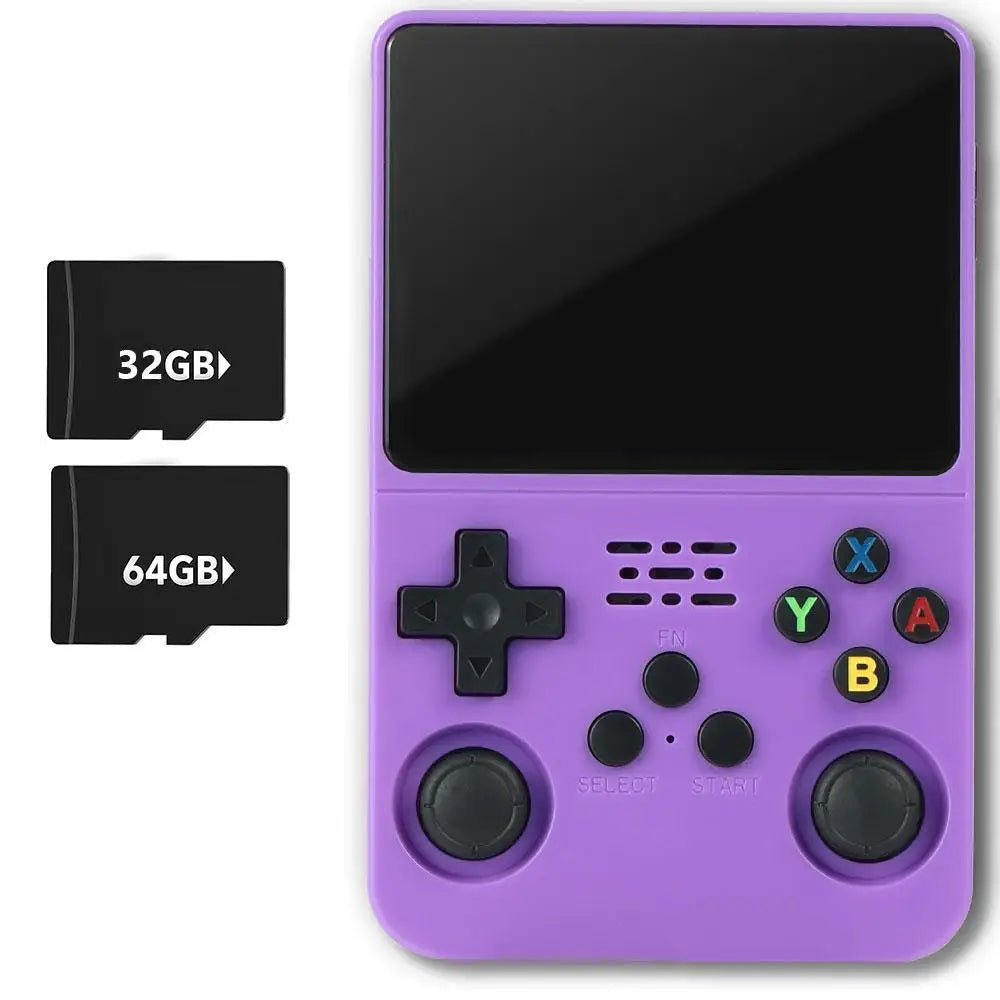 WUDS R36S Portable Handheld Game Controller with 3.5" HD Screen, Rechargeable Battery  - Perfect Christmas Gift for Gamers