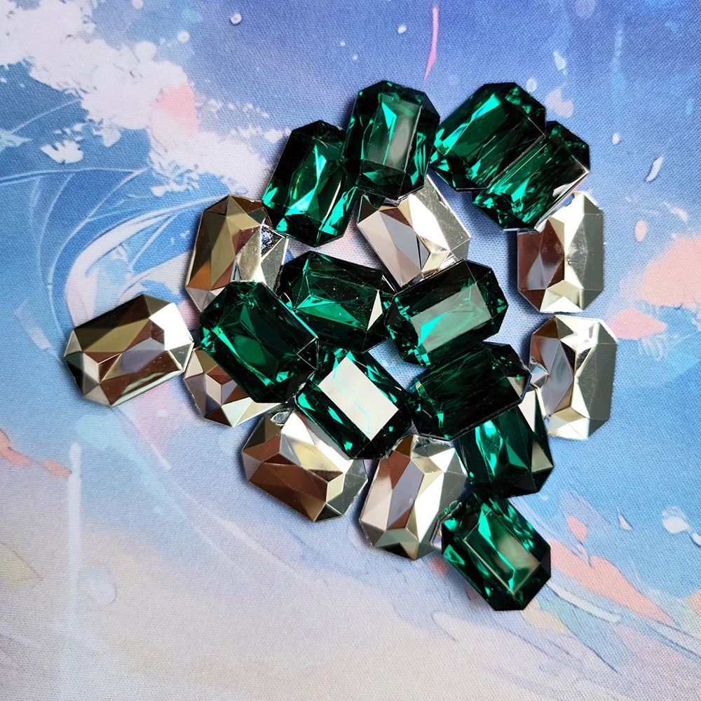 DIY Acrylic jewels Board Game Gemstone Token 40Pcs  adding a touch of luxury to your game board