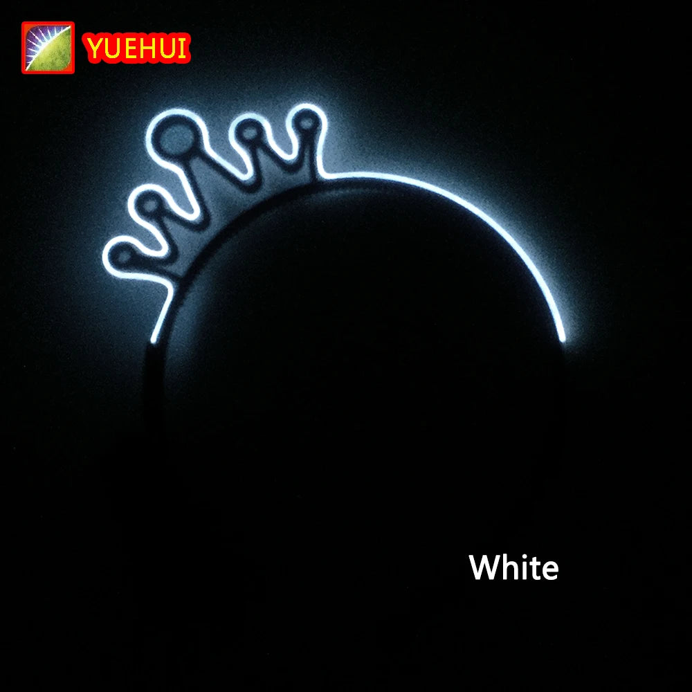 NEW LED Light up Headwear 6 Lighting colors Cat Ear LED Flashing Headband LED Headband Rave Women Girls Glow Party Supplies