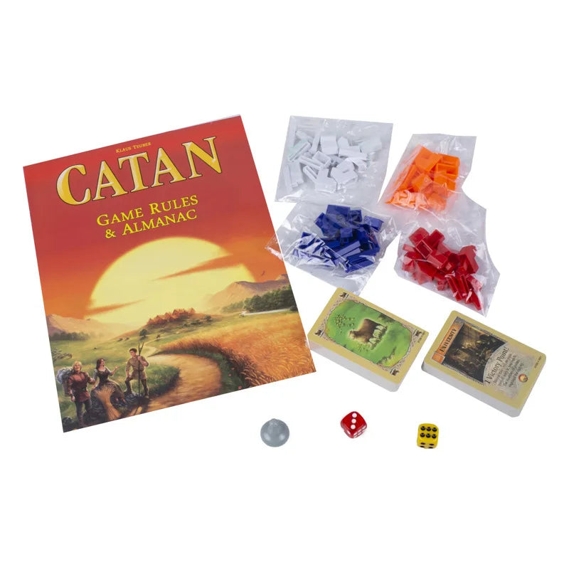 English version of the Catan board game CATAN Catan games puzzle casual toys game cards