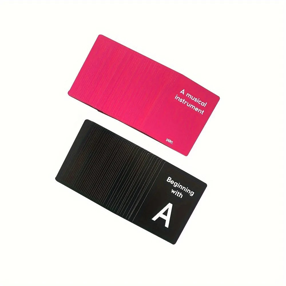 Splurt Card Game Splurt! Portable Party Card Game Think Fast Say it First Pink