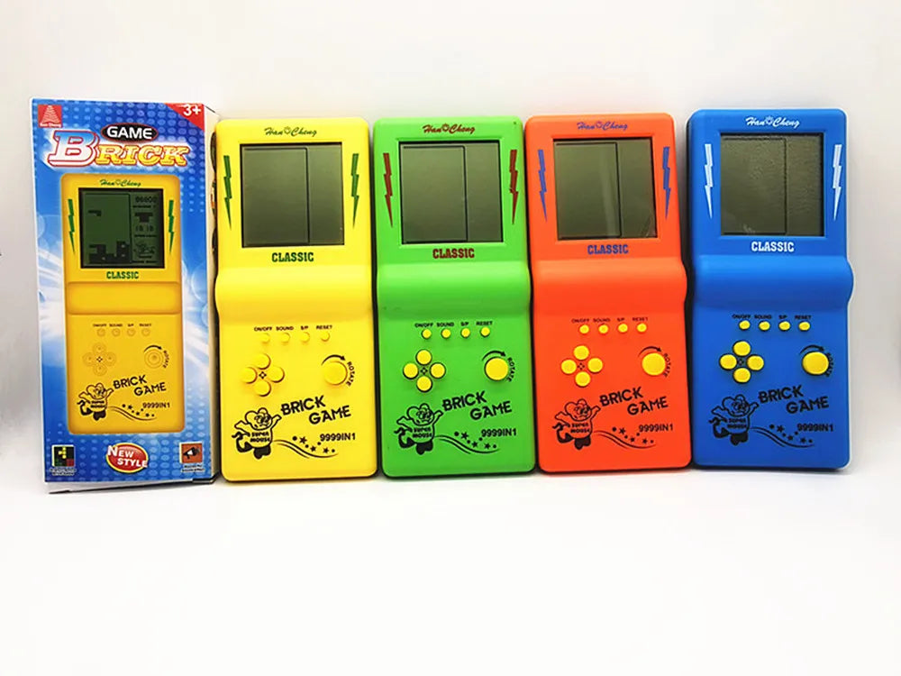 New Portable Classic Game Console BRICK GAME Handheld Players Nostalgic Educational Toys Pocket Elderly Childhood Boy Gift