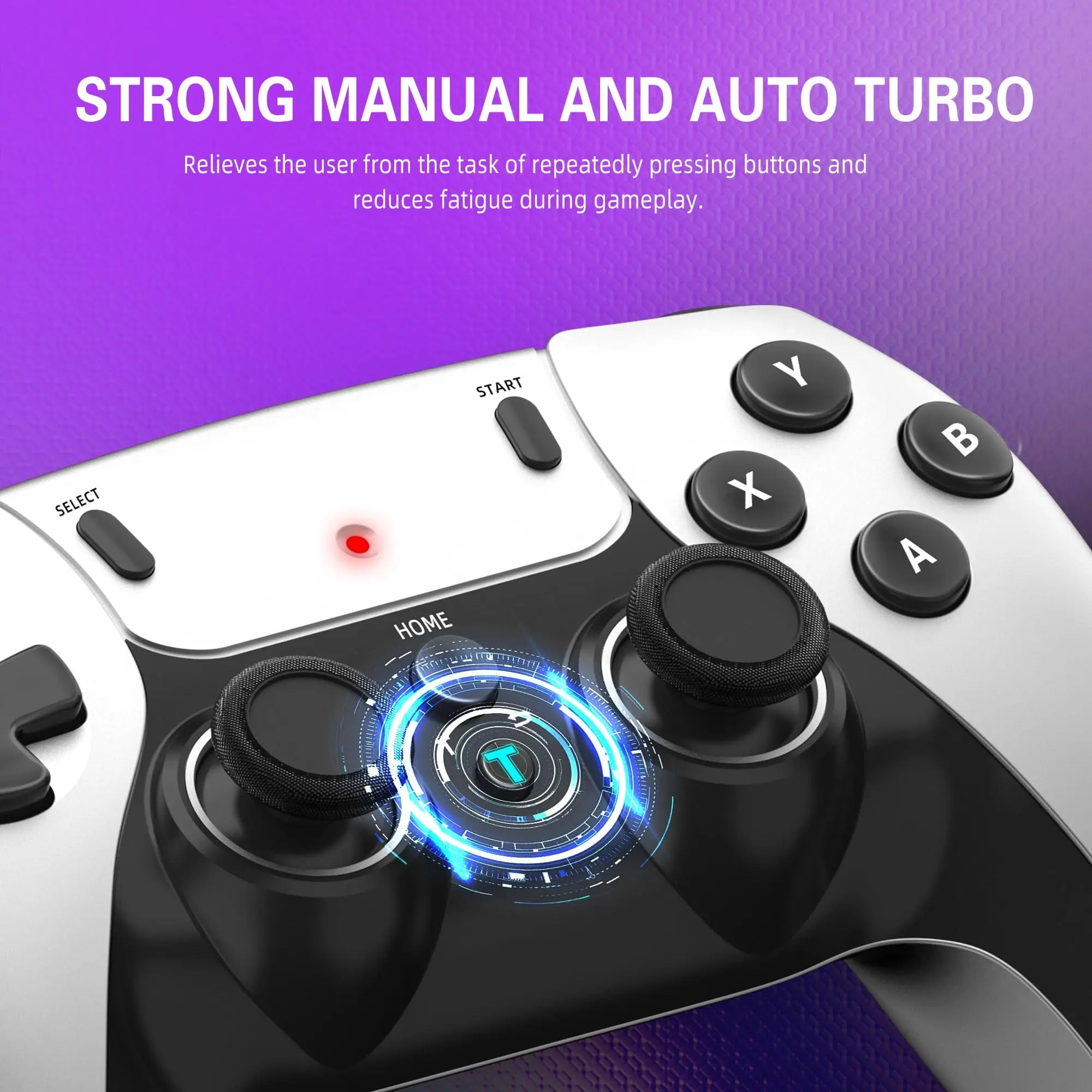 M15 Retro Video Game Console Dual Wireless Gamepad Controller Game Stick 64G 4K 20000 Classical Games Retro Game HD Output